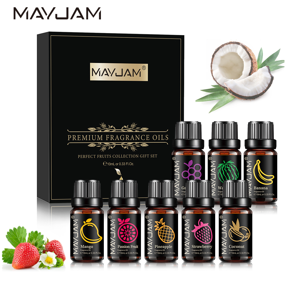 Soap Making Book - MAYJAM Fragrance Oils Set 8pcs Gift