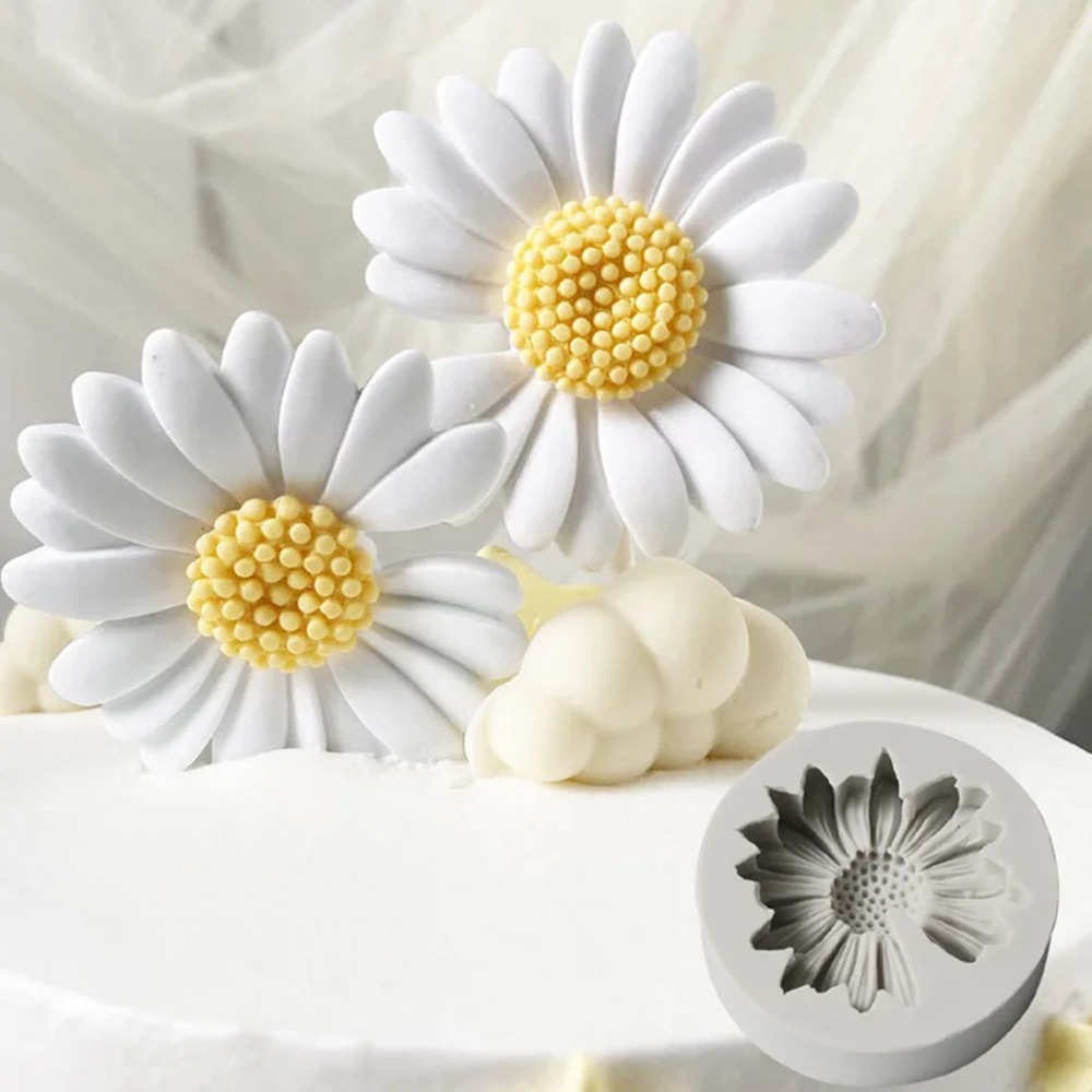 Soap Making Supplies Australia - 3D Daisy Flower Mold Sun Flower
