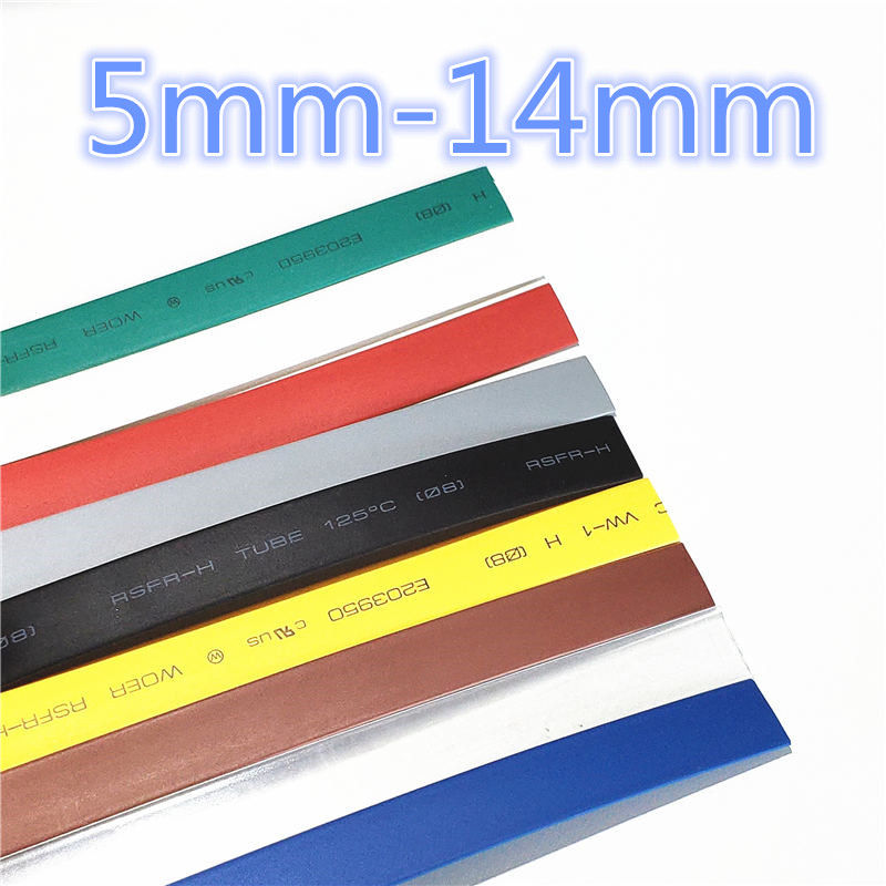 Shrink Wrap Pvc - 3meters/piece 2:1 7 Colors 5mm 6mm