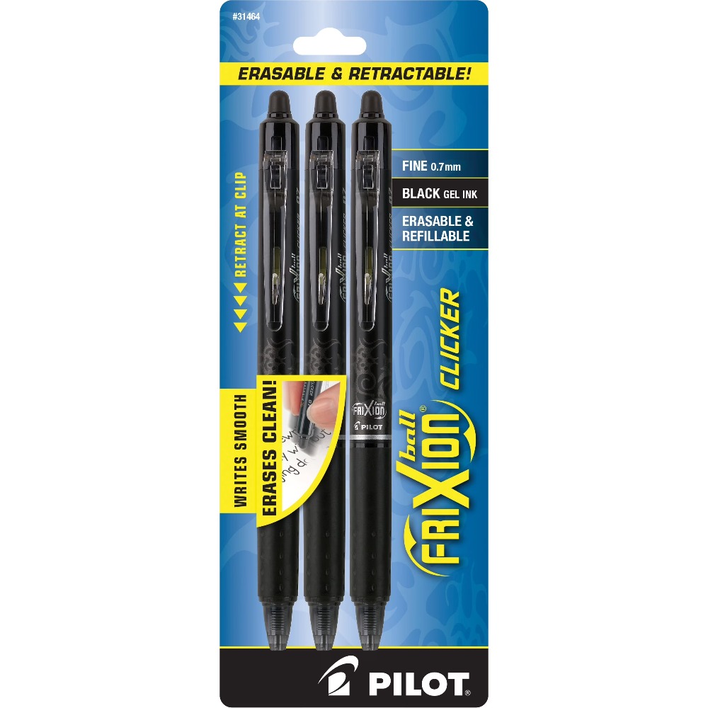 Pilot Frixion Clicker Erasable - огляд і ціна Pilot Pen Frixion