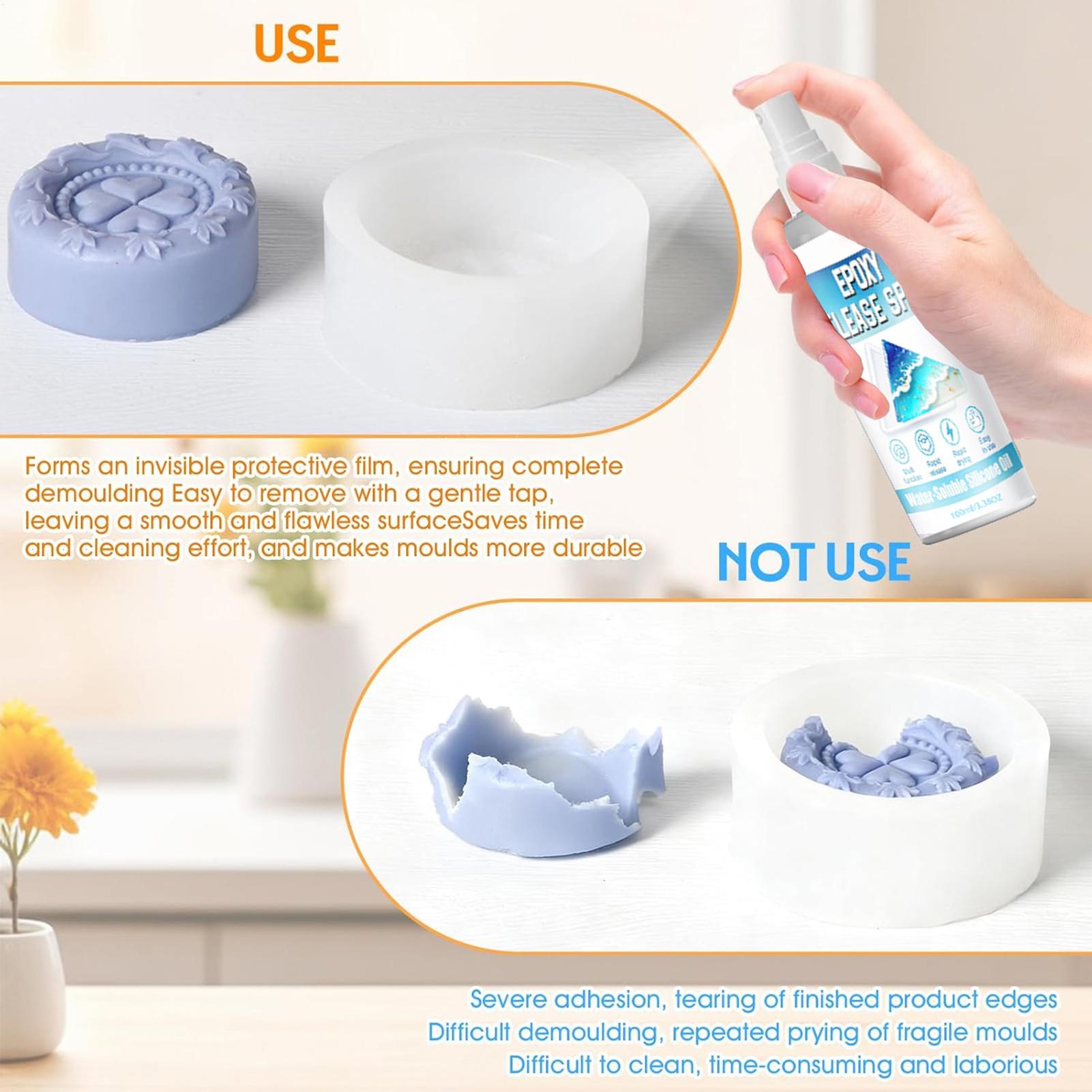 100ml Silicone Release Spray E - огляд і ціна Soap Making Equipment