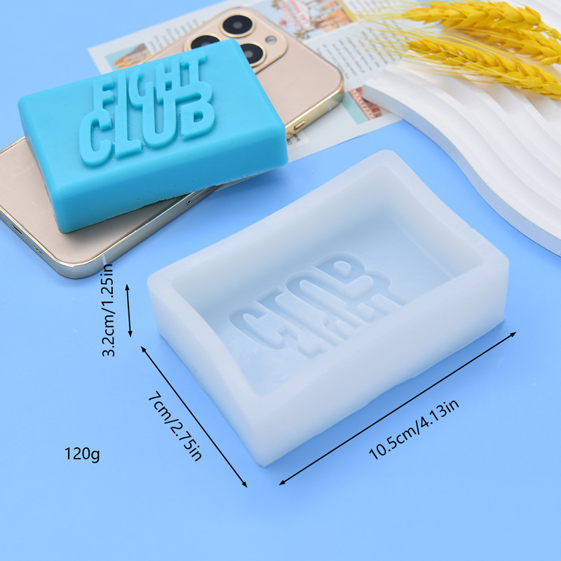 Fight Club Soap Silicone Mold  - огляд і ціна Soap Making In Fight Club