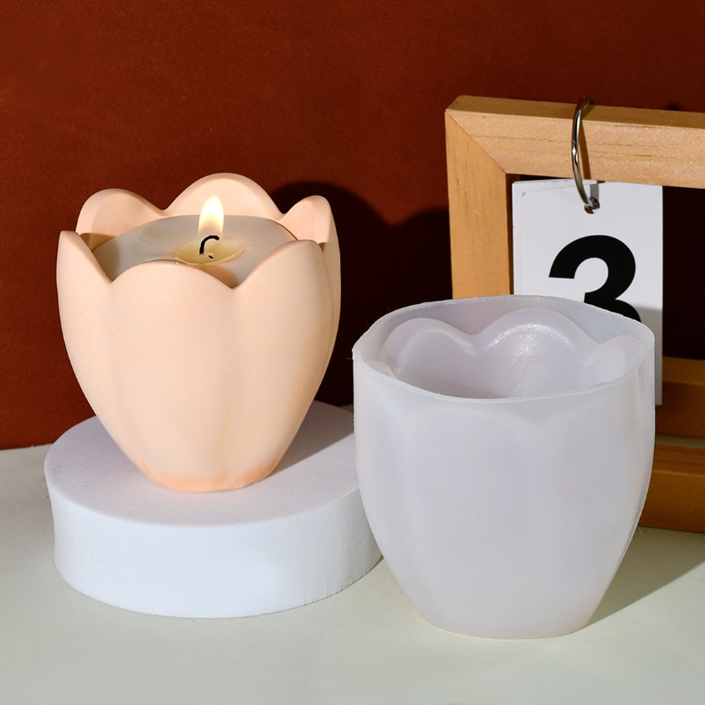 Tulip Candle Holder Silicone M - огляд і ціна Soap Making Book