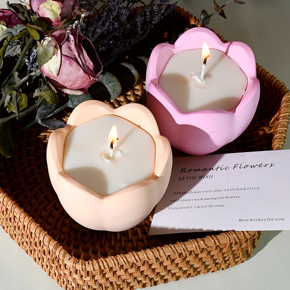 Tulip Candle Holder Silicone M - огляд і ціна Soap Making Book