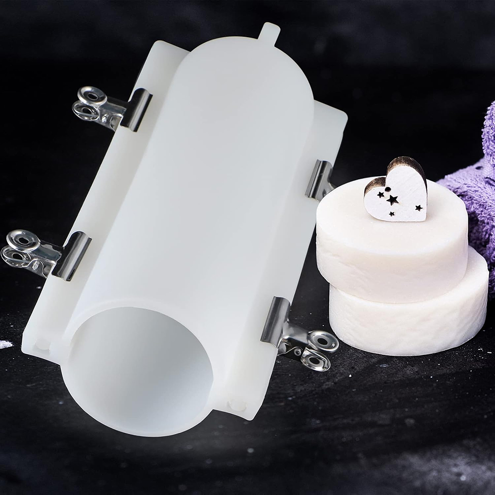 Big Cylinder Tube Soap Mold wi - огляд і ціна Soap Making Book