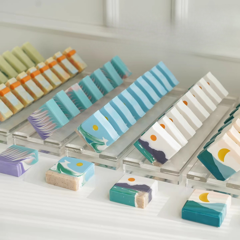 14cm Acrylic Handmade Soap Dry - огляд і ціна Soap Making Process