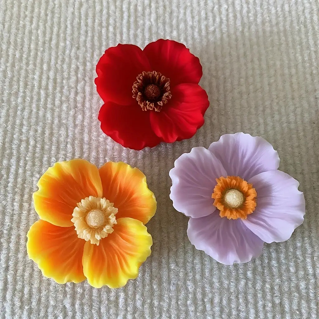 Flower Silicone Candle Mold, C - огляд і ціна Soap Making Chemical