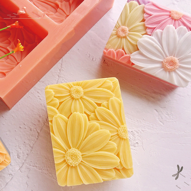 Newest!!!3d Elegant Sunflower  - огляд і ціна Soap Making Book