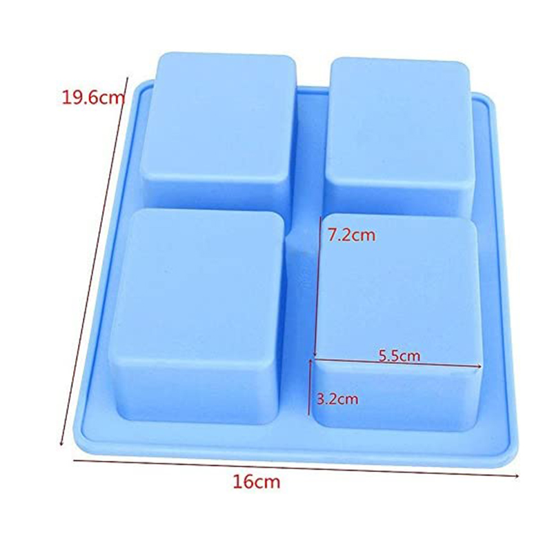 Rectangle Life Tree Silicone S - огляд і ціна Soap Making Book