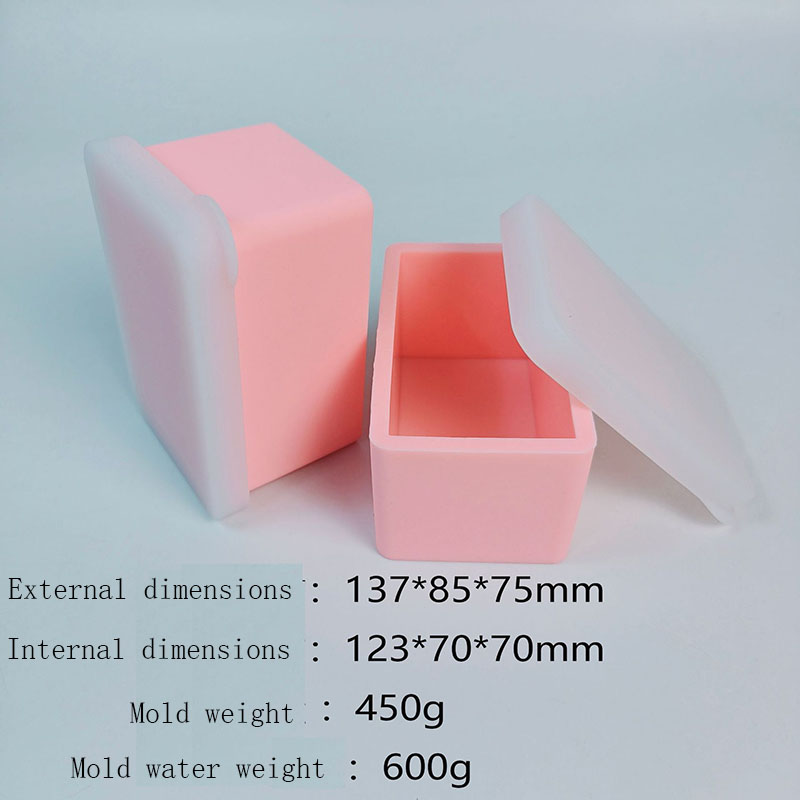 Silicone Loaf Mold with Lid, R - огляд і ціна Soap Making Process