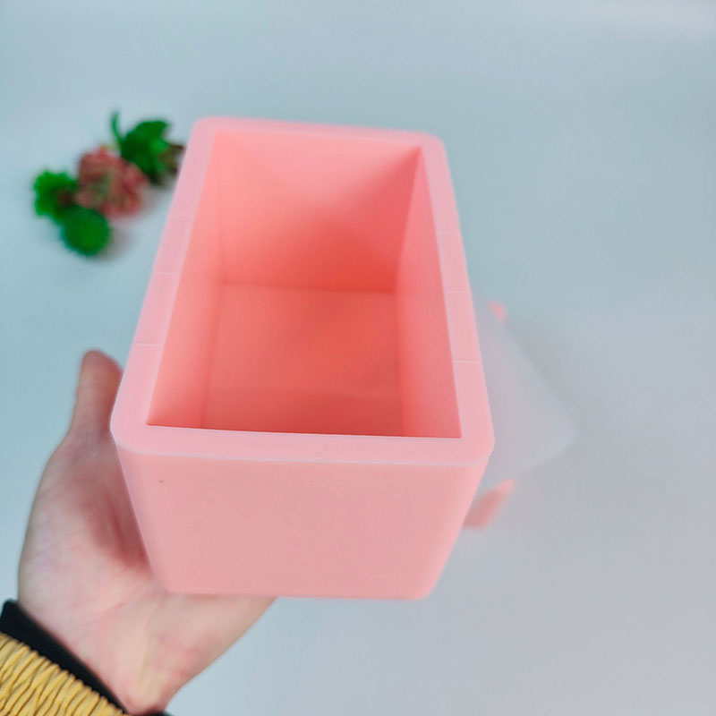 Silicone Loaf Mold with Lid, R - огляд і ціна Soap Making Process