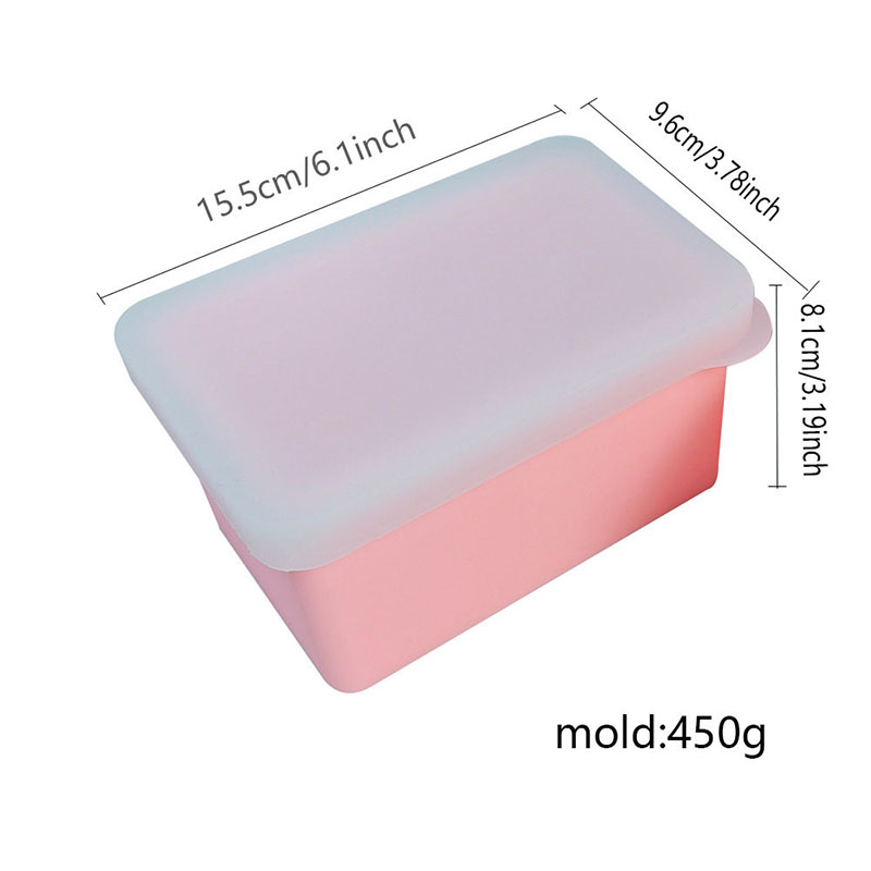 Silicone Loaf Mold with Lid, R - огляд і ціна Soap Making Process