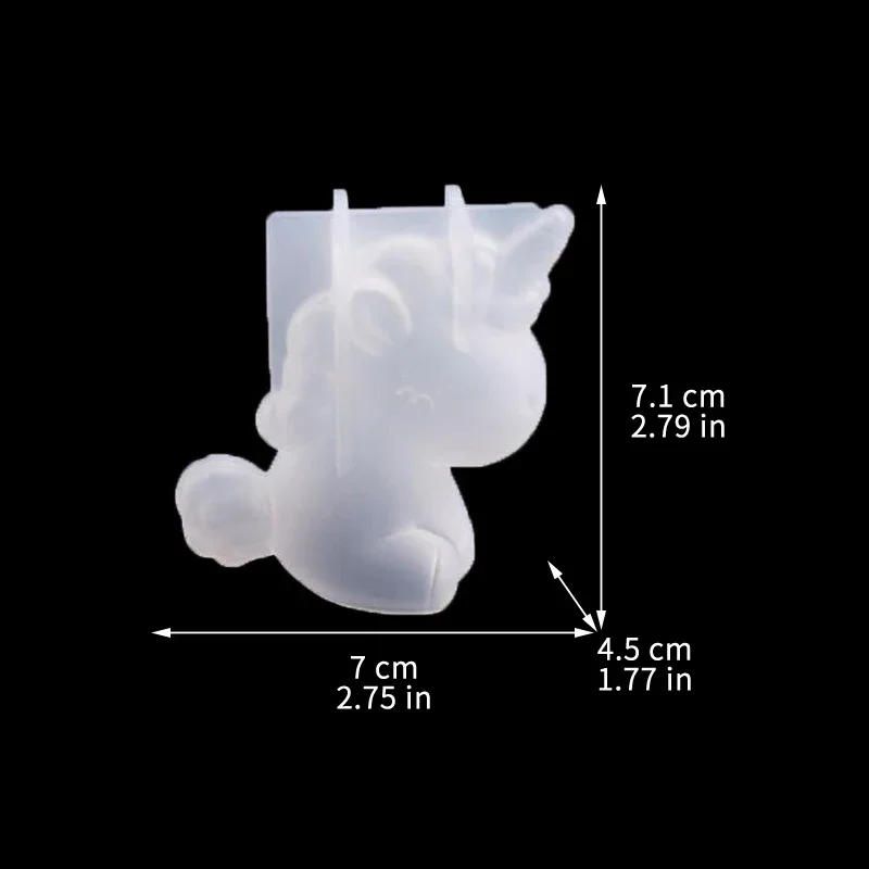 3D Geometric Silicone Unicorn  - огляд і ціна Soap Making Ideas