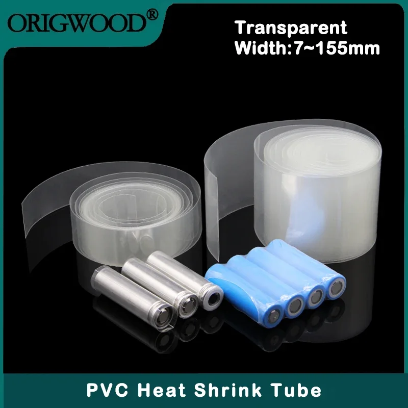 7~ 155mm Transparent PVC Heat  - огляд і ціна Shrink Wrap Pvc