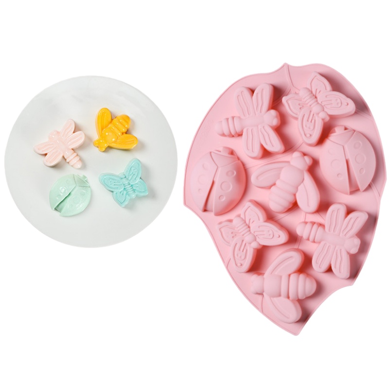 8 Hole Insect Butterfly Silico - огляд і ціна Soap Making Kit Amazon