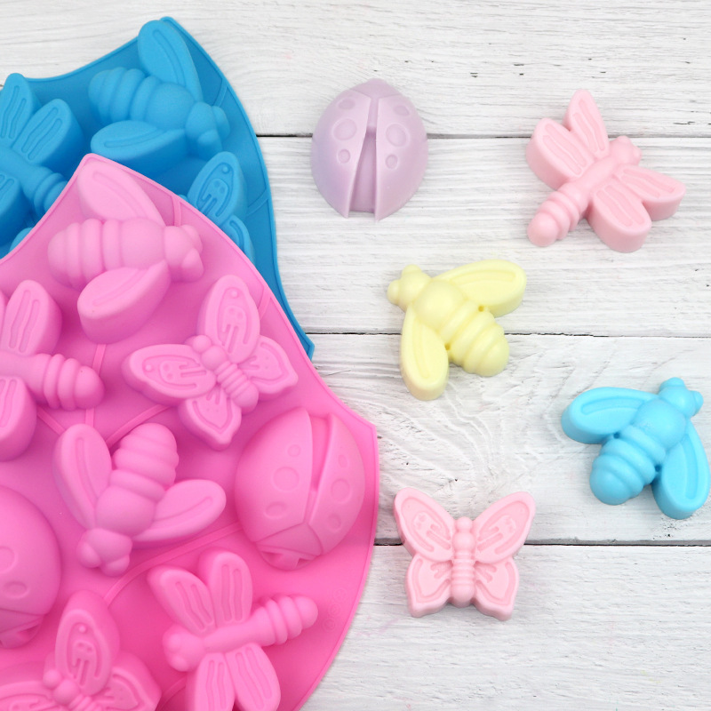 8 Hole Insect Butterfly Silico - огляд і ціна Soap Making Kit Amazon