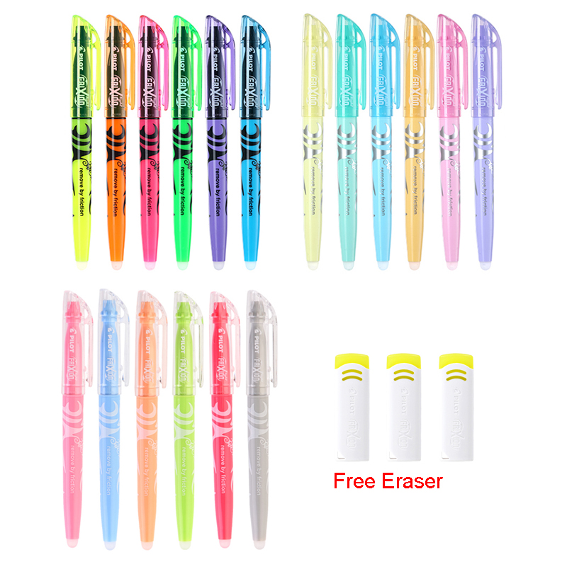6pcs Pilot SW-FL Frixion Erasa - огляд і ціна Pilot Pen Frixion