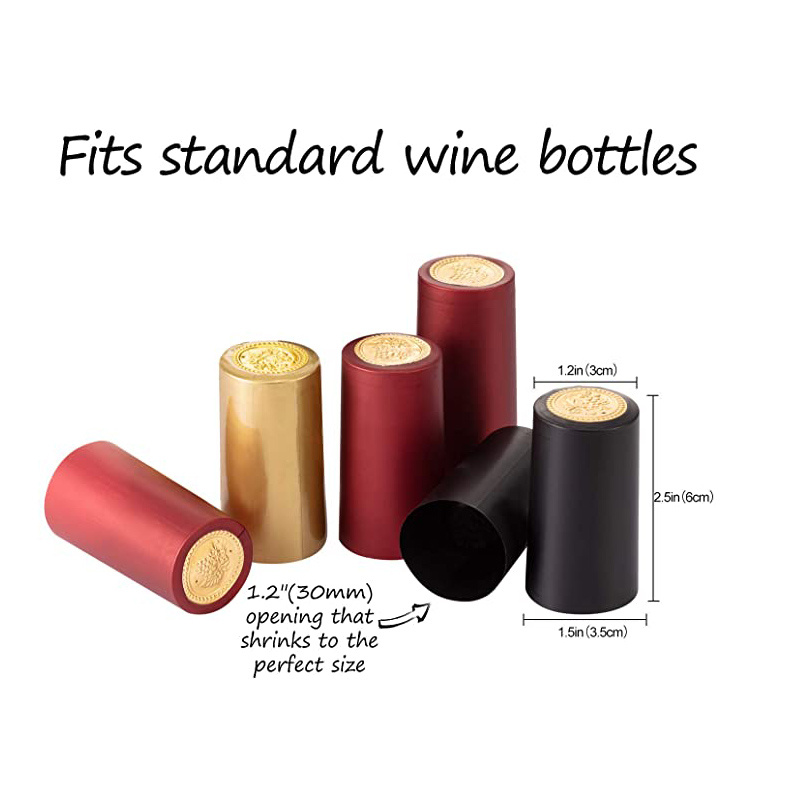 PVC Heat Shrink Capsules Wine  - огляд і ціна Shrink Wrap Pvc