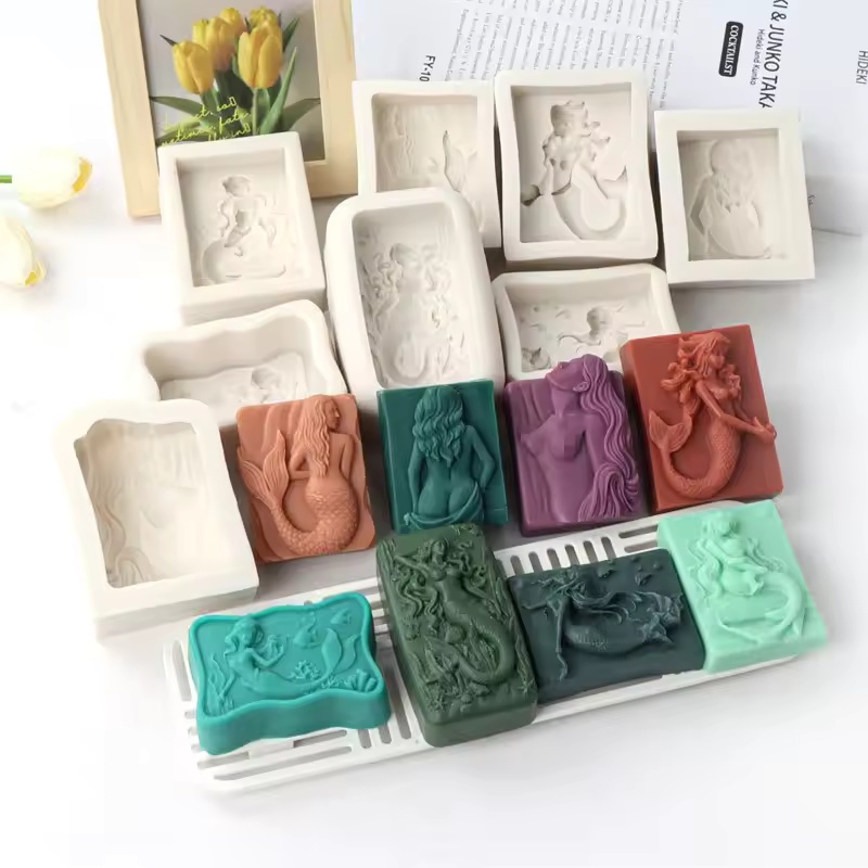 Rectangle Ocean-Style 3D Merma - огляд і ціна Soap Making Things