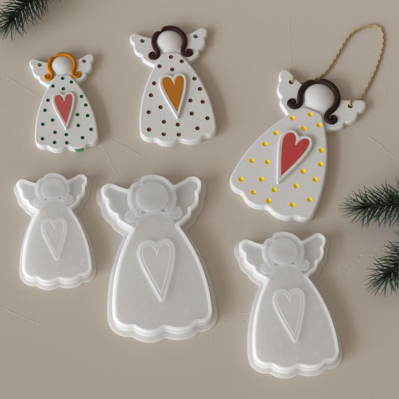 Love Angel Gypsum Mold Candle  - огляд і ціна Soap Making Equipment