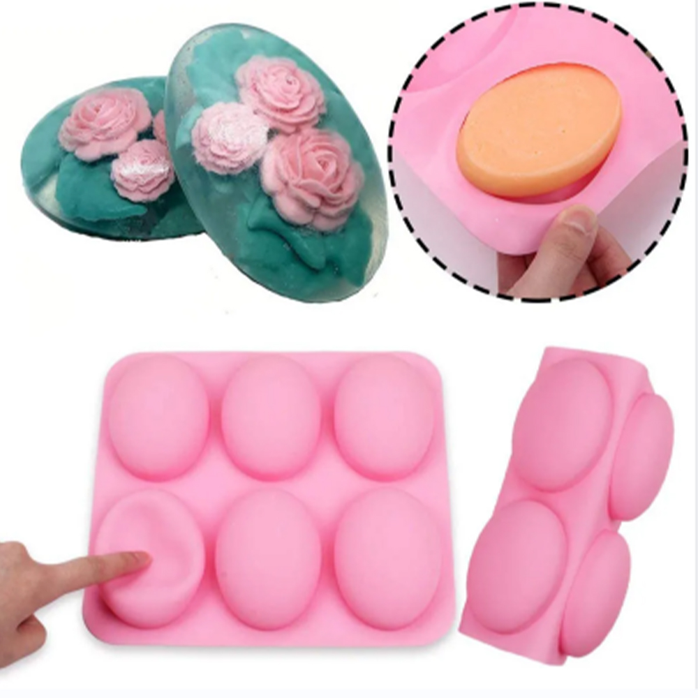 6 Cavities Multifunctional Ova - огляд і ціна Soap Making Things