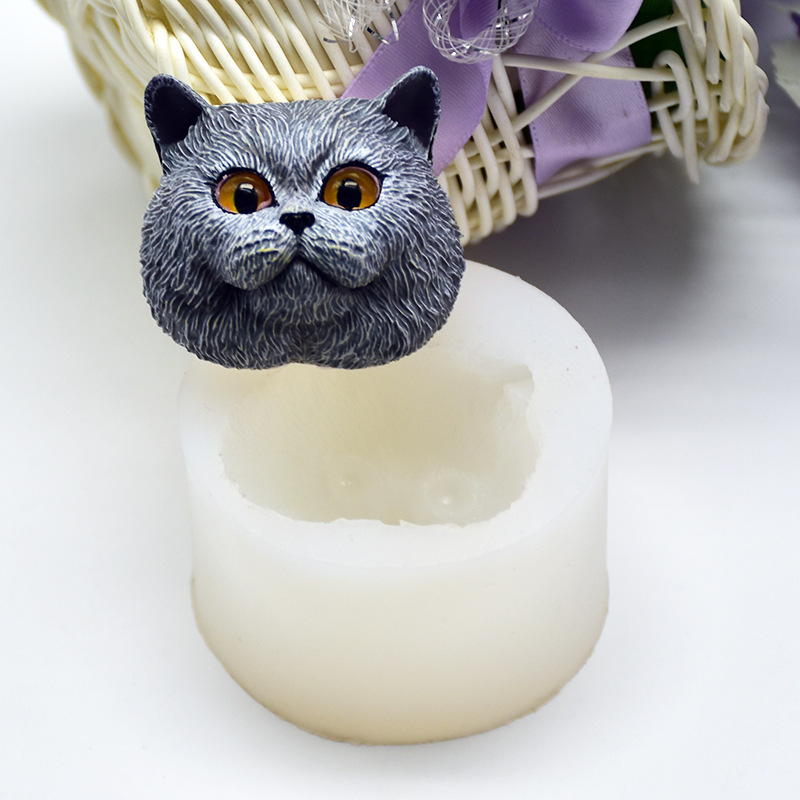 Silicone Mold Short-haired Cat - огляд і ціна Soap Making Equipment