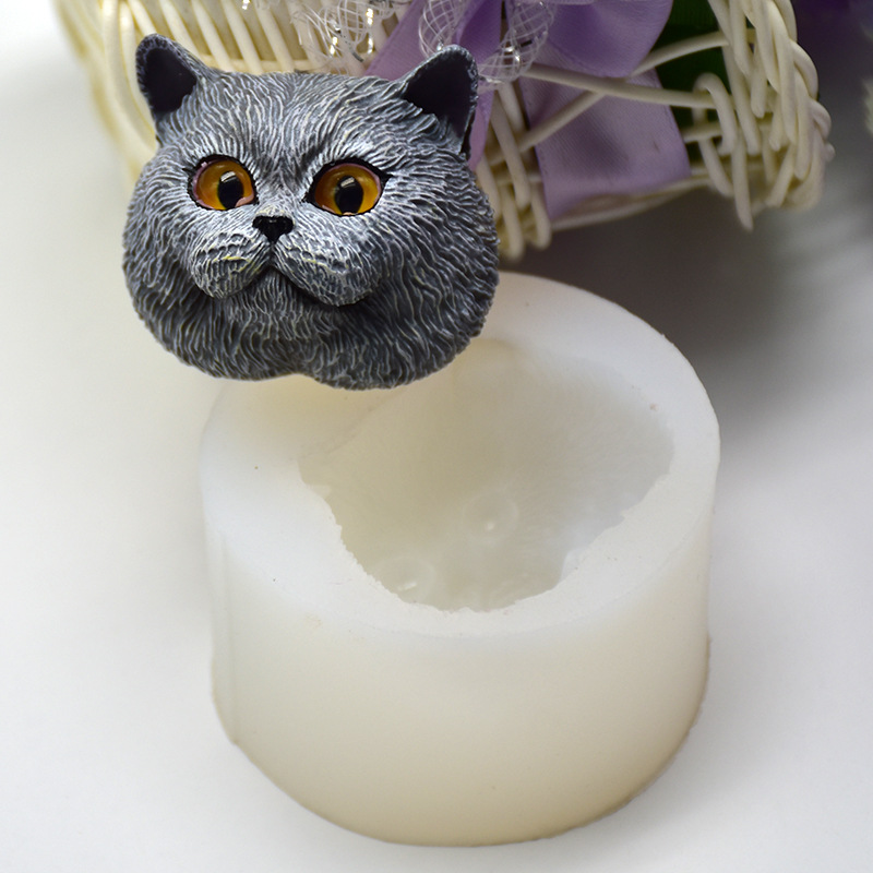 Silicone Mold Short-haired Cat - огляд і ціна Soap Making Equipment