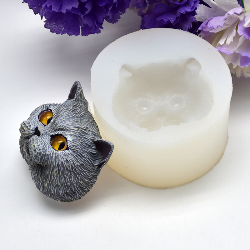 Silicone Mold Short-haired Cat - огляд і ціна Soap Making Equipment