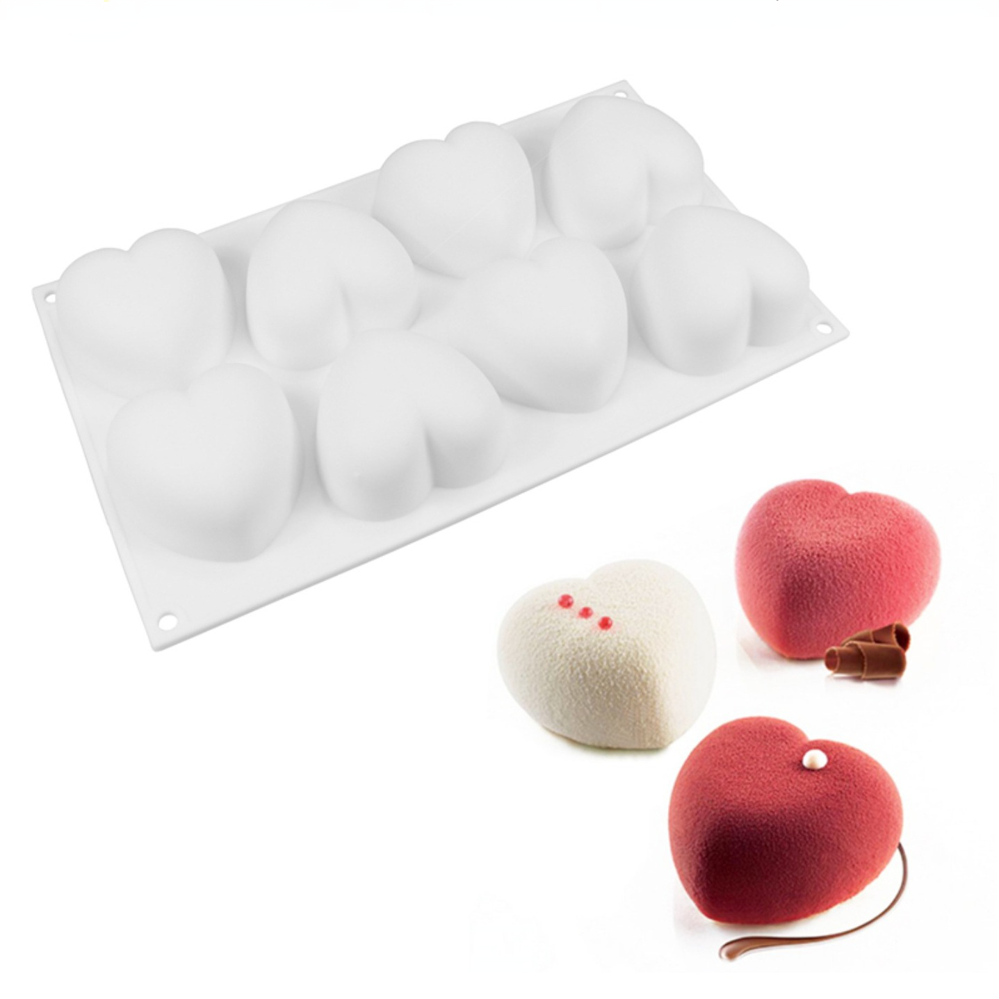Love Heart Silicone Soap Mold  - огляд і ціна Soap Making Ideas