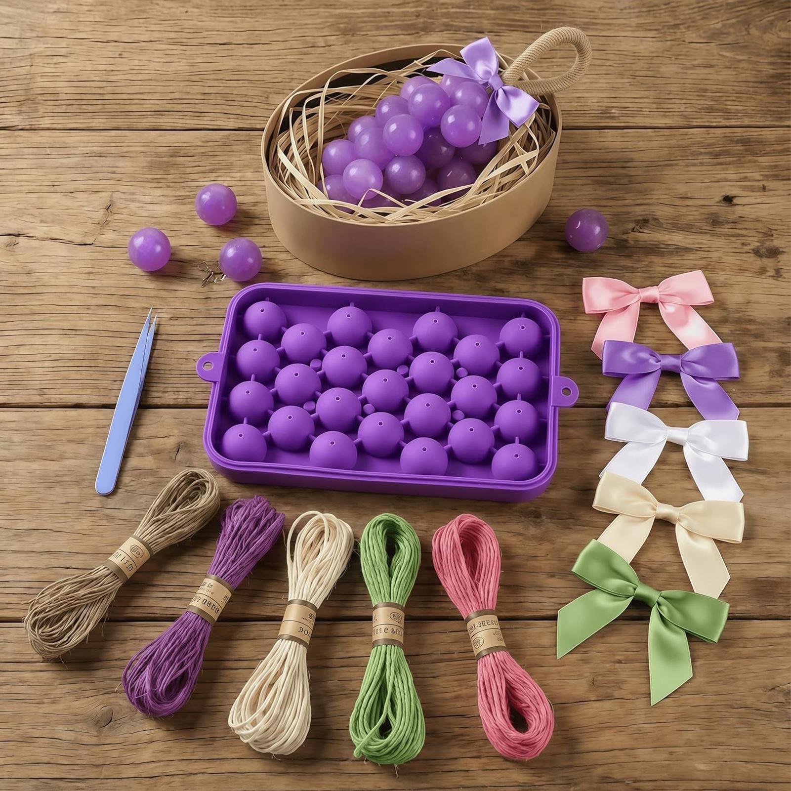 Grape Shaped Soap Making Kit w - огляд і ціна Soap Making Kit For Kids
