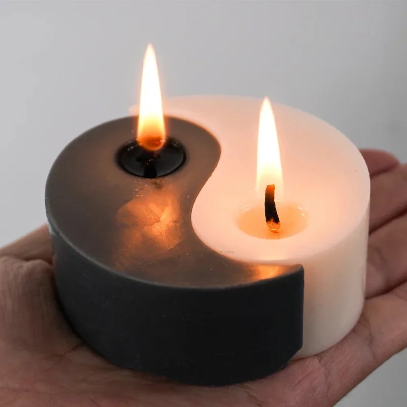 2pcs Yin Yang Tai Chi Round Si - огляд і ціна Soap Making Book