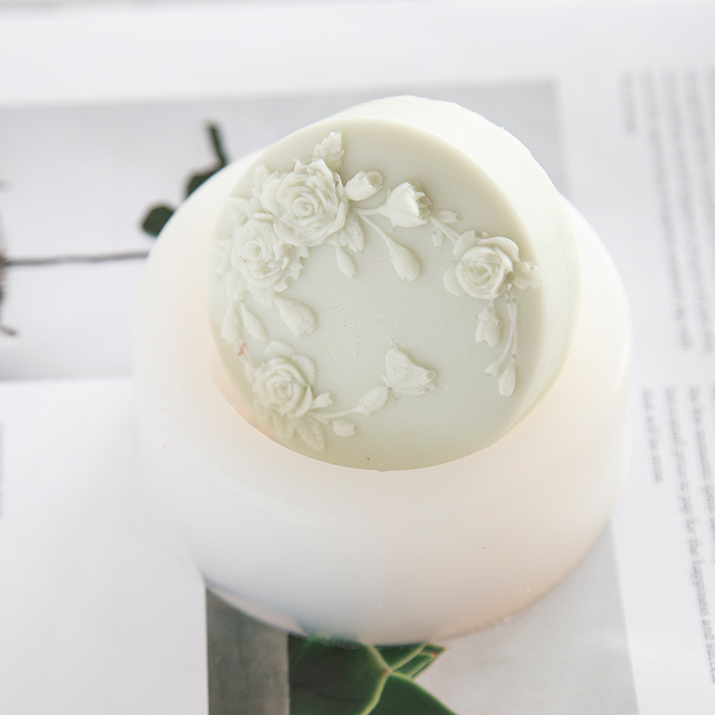 Round Shape Rose Flower Handma - огляд і ціна Soap Making Chemical