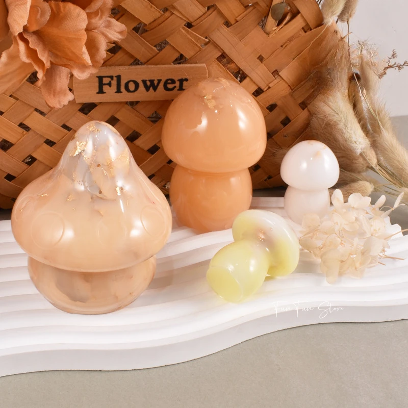 3D Mushroom Candle Silicone Mo - огляд і ціна Soap Making Chemical