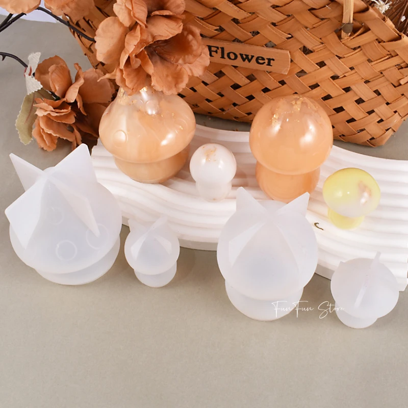 3D Mushroom Candle Silicone Mo - огляд і ціна Soap Making Chemical