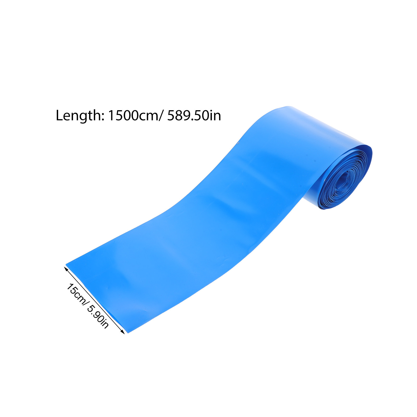 1 Roll Blue Heat Shrink Tubing - огляд і ціна Shrink Wrap Pvc