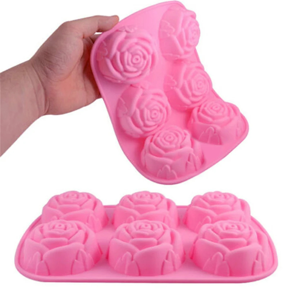 6 Holes Flower Rose Handmade S - огляд і ціна Soap Making Things