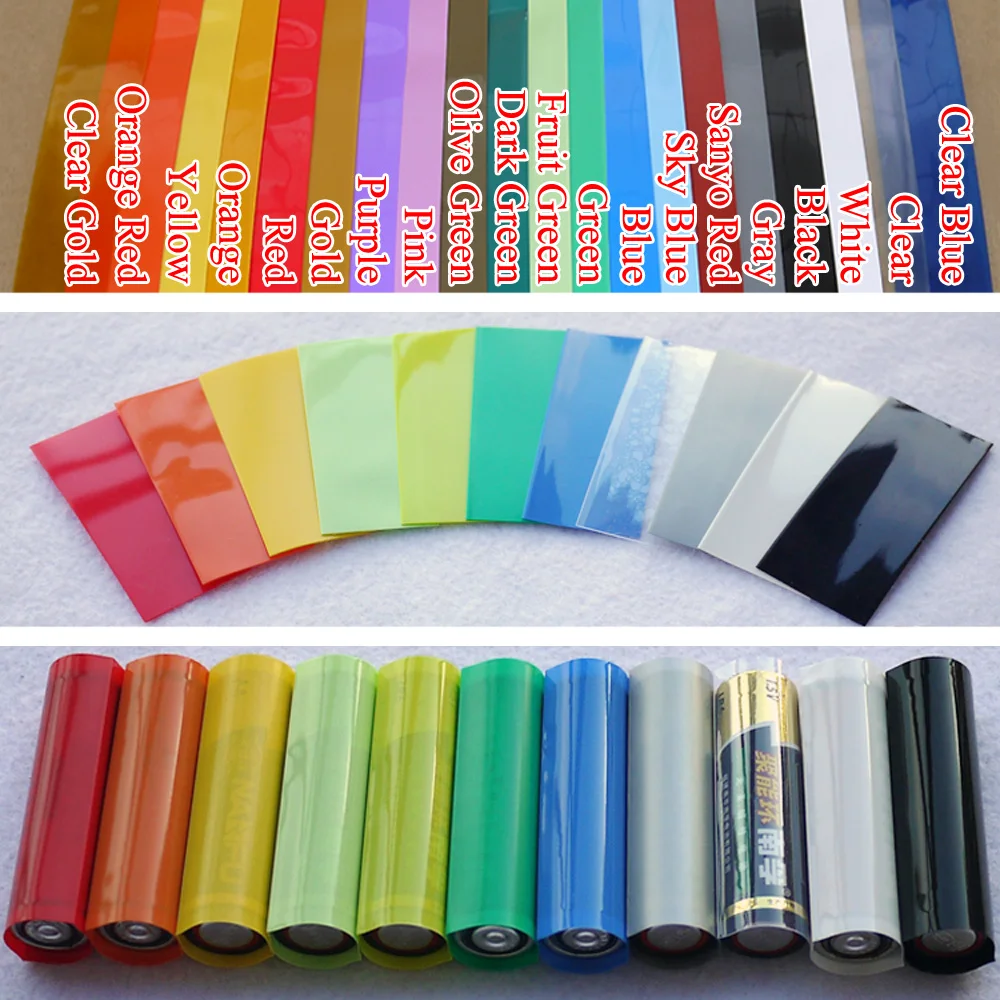 25~500pcs AA / AAA/18650/21700 - огляд і ціна Shrink Wrap Pvc