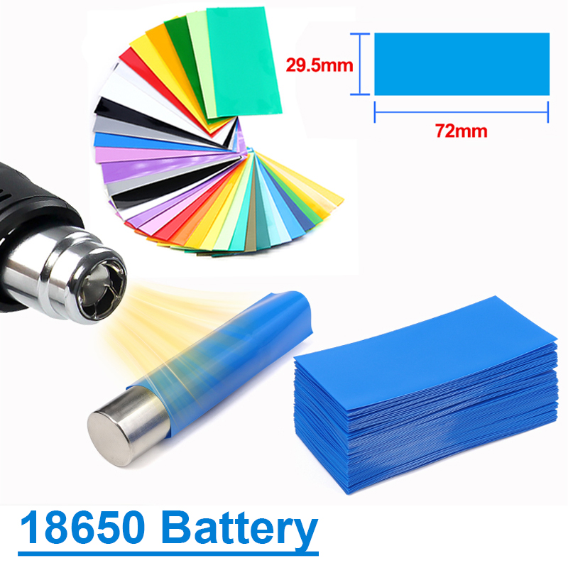 25~500pcs AA / AAA/18650/21700 - огляд і ціна Shrink Wrap Pvc