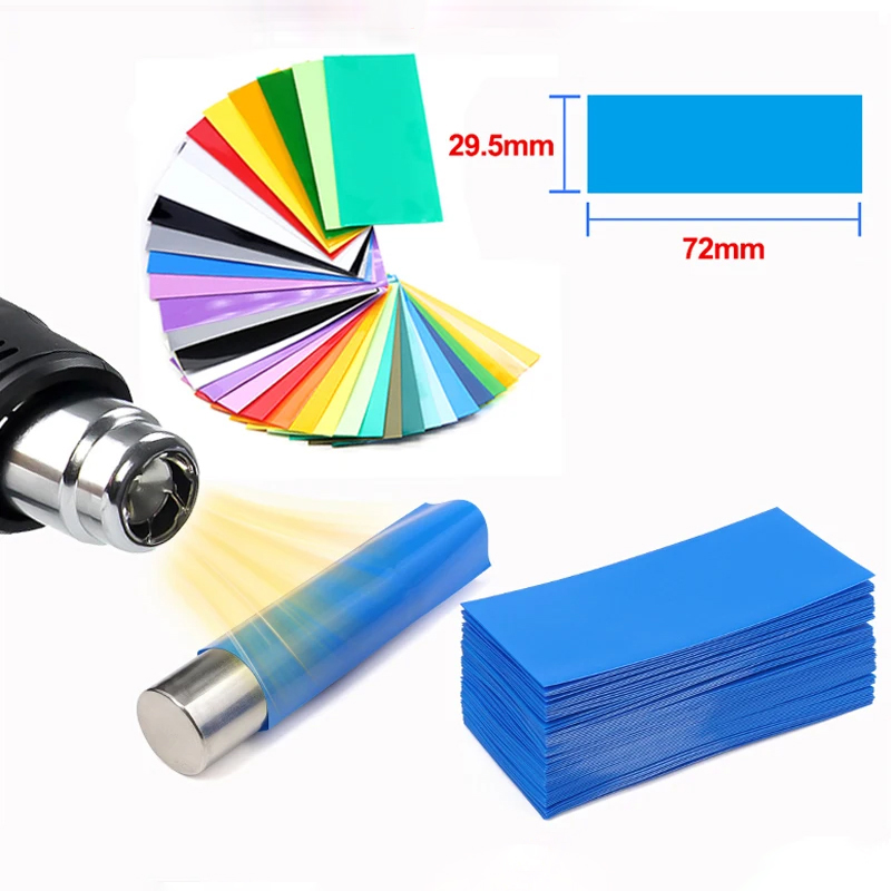 100~1000pcs PreCut 18650 Batte - огляд і ціна Shrink Wrap Pvc