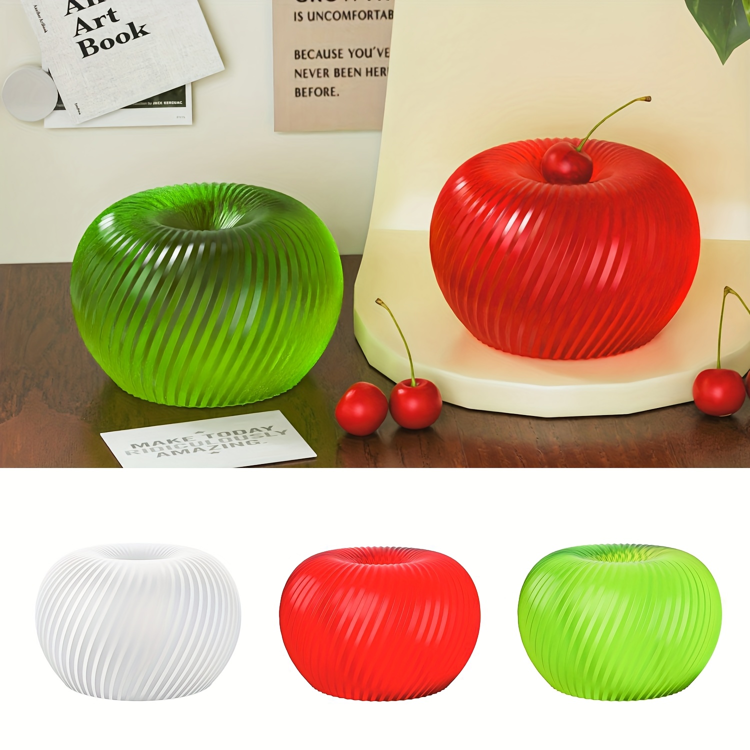 A trendy red apple silicone mo - огляд і ціна Soap Making Ideas