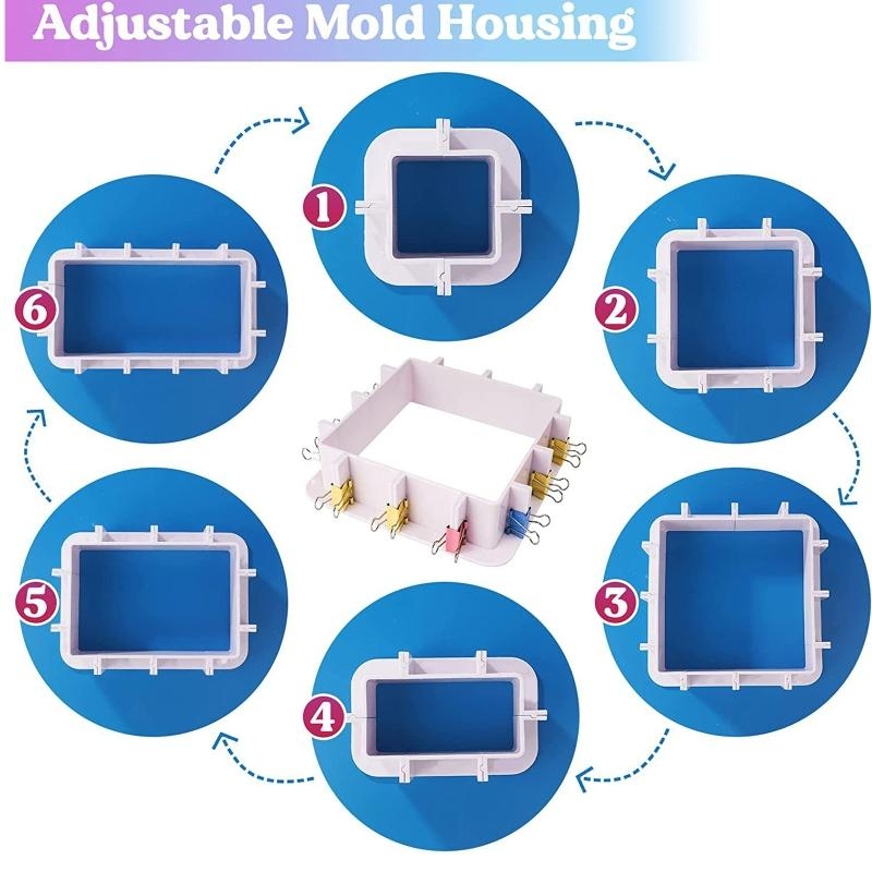 91AC Plastic Housing Frame for - огляд і ціна Soap Making Kit For Kids