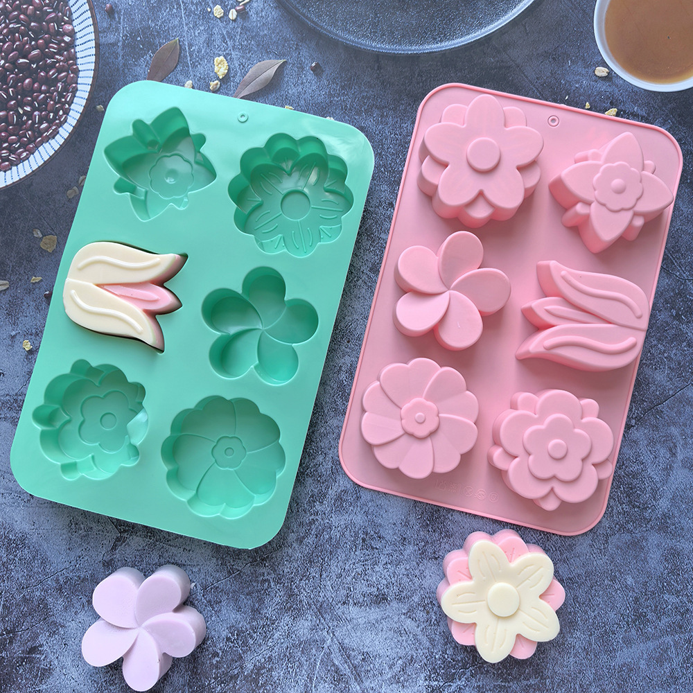 kinds Flower Silicone Molds Di - огляд і ціна Soap Making Ideas