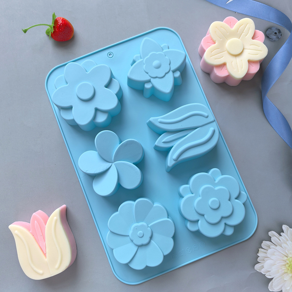 kinds Flower Silicone Molds Di - огляд і ціна Soap Making Ideas