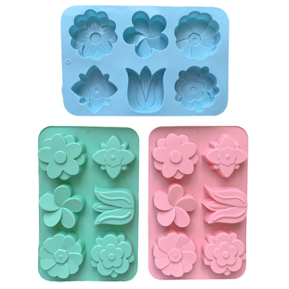 kinds Flower Silicone Molds Di - огляд і ціна Soap Making Ideas