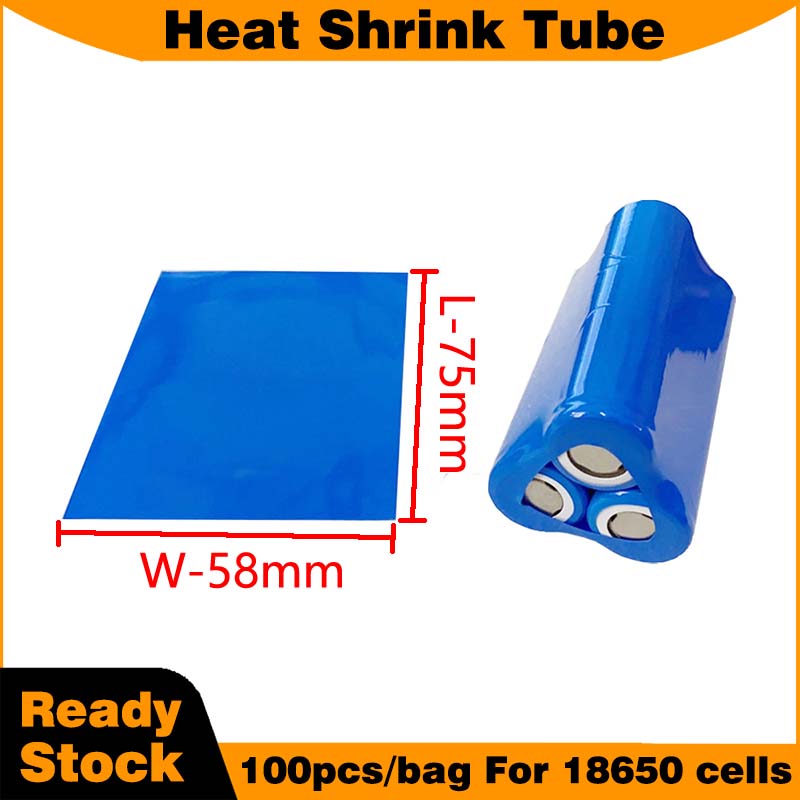 Blue heat shrink tube for 1865 - огляд і ціна Shrink Wrap Pvc