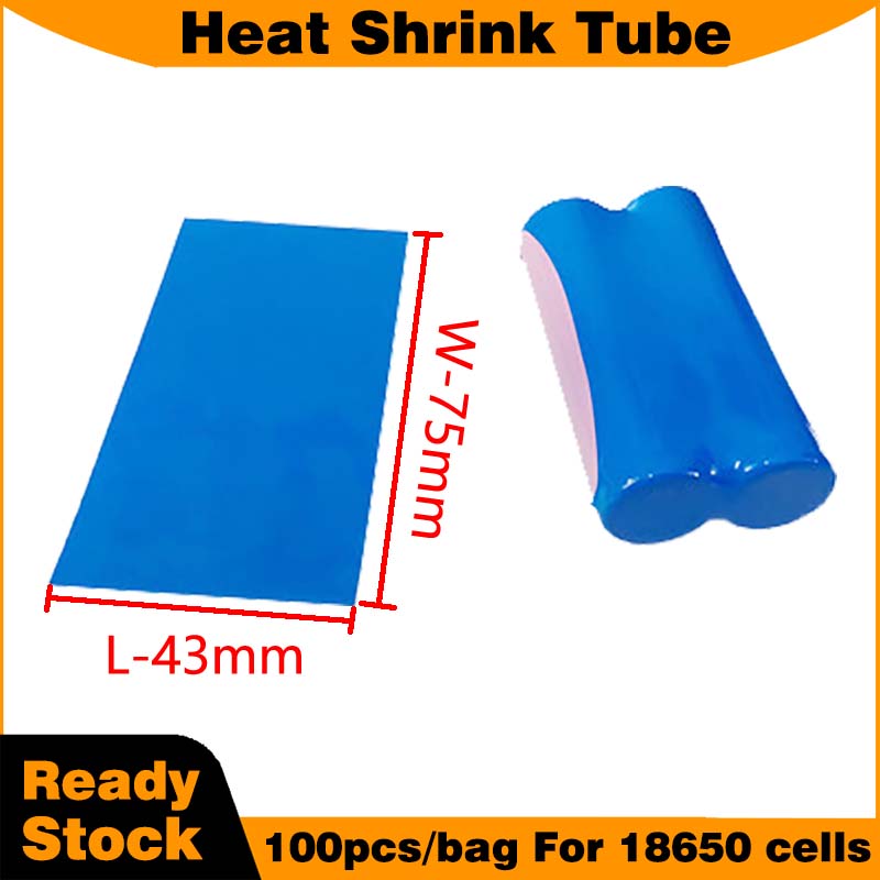 Blue heat shrink tube for 1865 - огляд і ціна Shrink Wrap Pvc