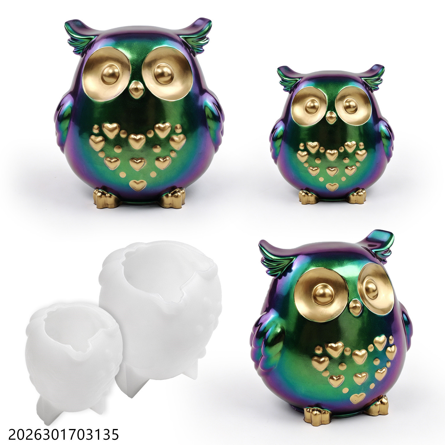 Owl Silicone Mold 3D Bird Shap - огляд і ціна Soap Making Ideas