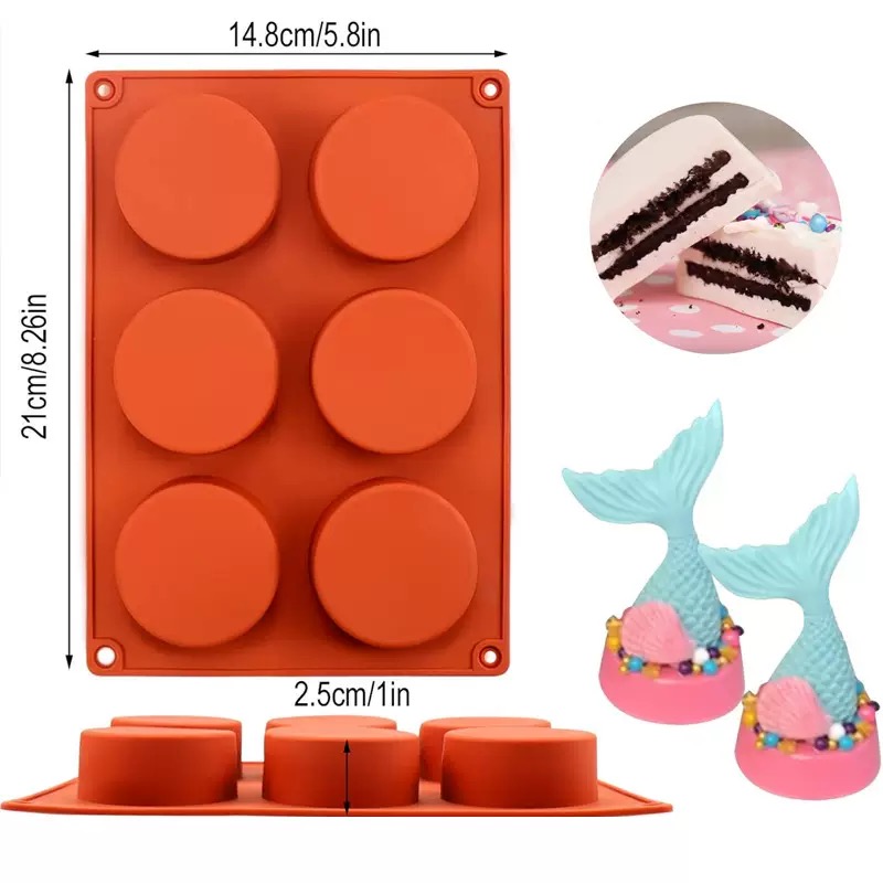 Round Silicone Soap Mold DIY H - огляд і ціна Soap Making Things
