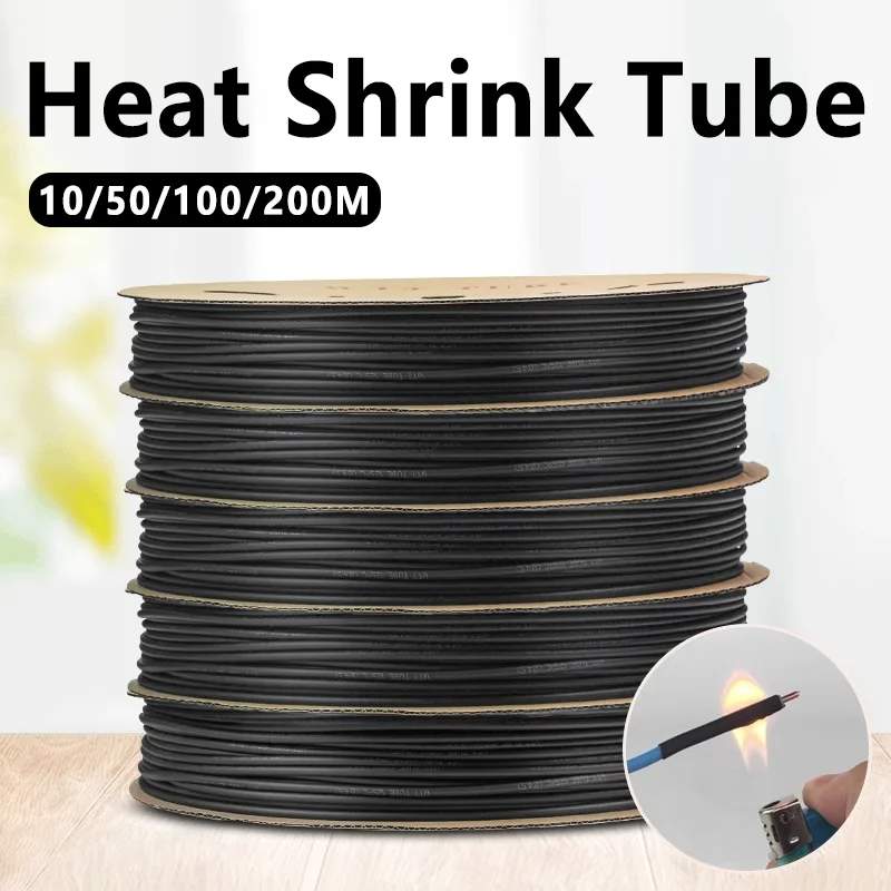 100 Meters/10M 3:1 Heat Shrink - огляд і ціна Shrink Wrap Pvc